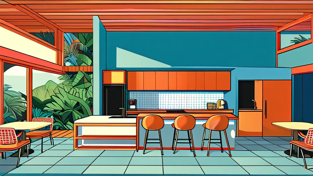 벳푸 리사나 온천 숙소 식사 정보 및 예약 팁 (cartoon 스타일)