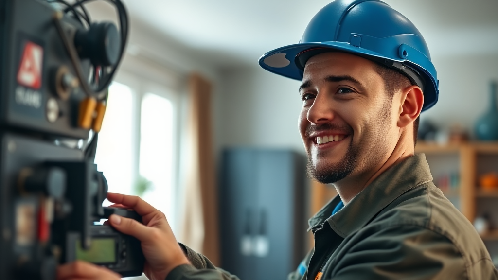 SK브로드밴드 A/S 및 회선 점검 (realistic 스타일)