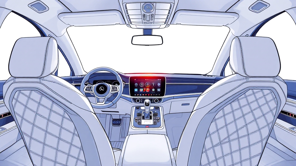 GV80 디자인 심층 분석 (illustration 스타일)