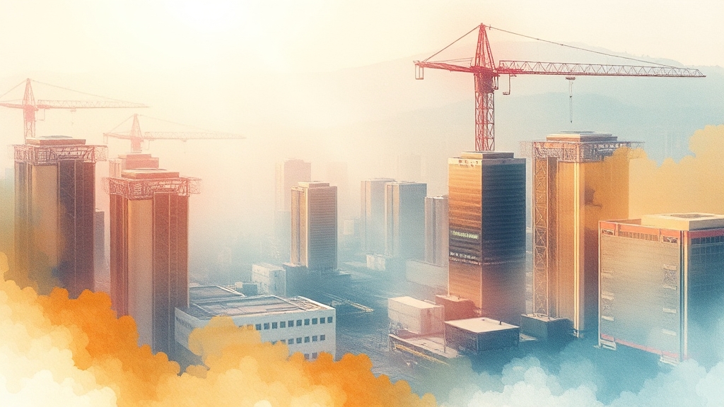 엔비디아-한국 AI 협력 (watercolor 스타일)