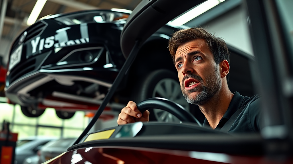 정비요금 인상 추이 (realistic 스타일)