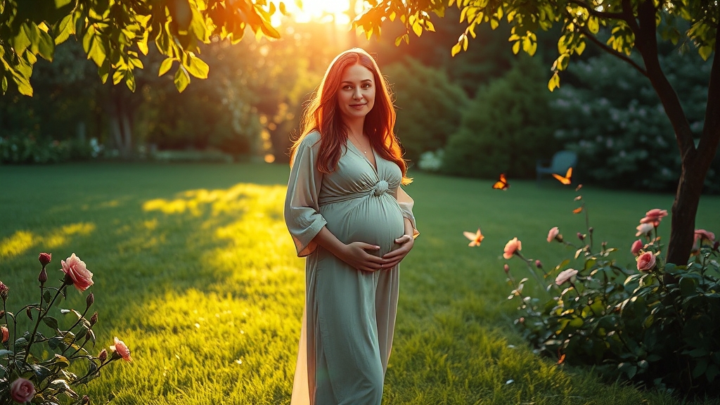 생리 중단 외 임신 초기 변화 (realistic 스타일)