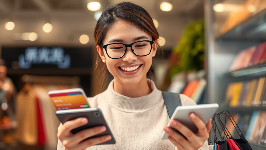 현명한 신용카드 선택, 이렇게! (realistic 스타일)