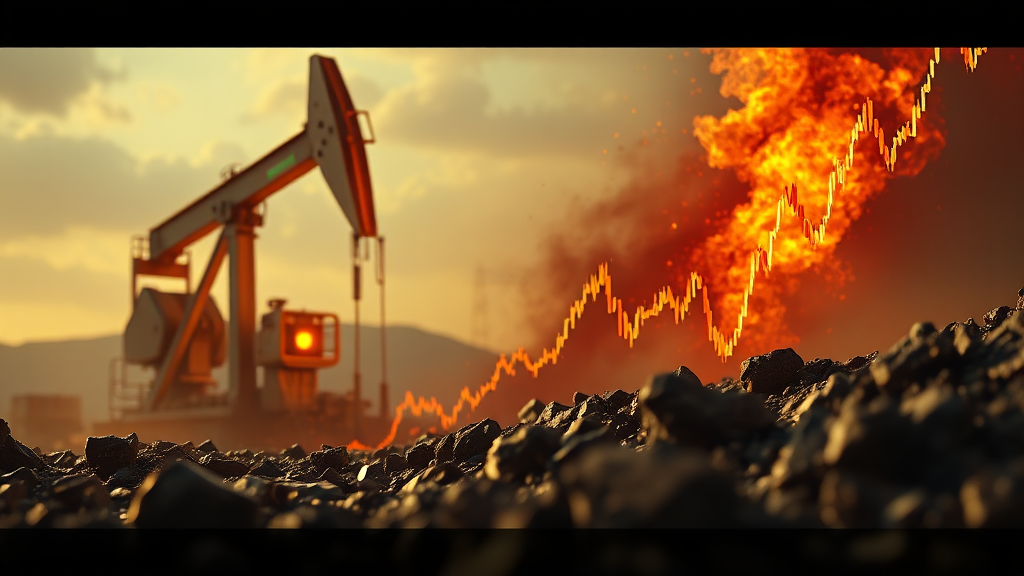 과거 사례로 보는 유가 폭등 시나리오와 시장 반응 (realistic 스타일)