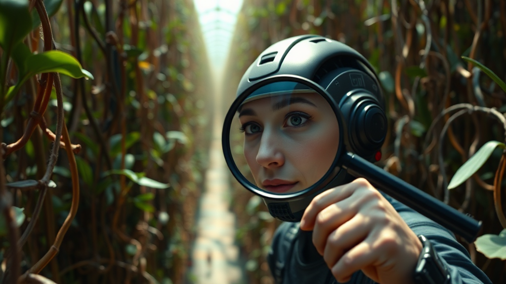 AI 검색 오류, 왜 발생하고 어떻게 진단할까? (realistic 스타일)