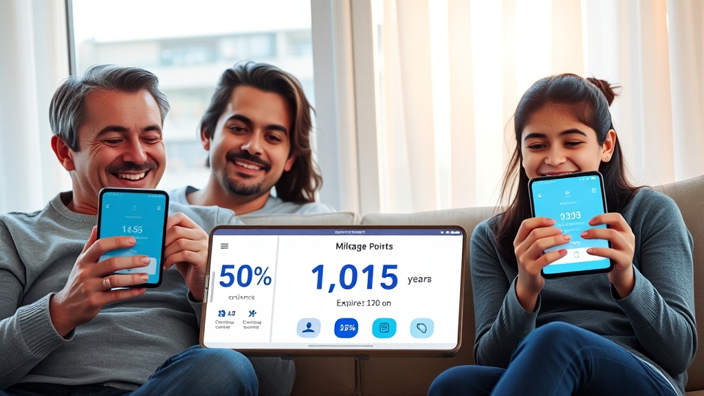 마일리지 조회 및 유효기간 (realistic 스타일)