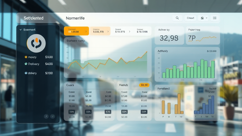 정산 관리 및 수익 개선 (realistic 스타일)