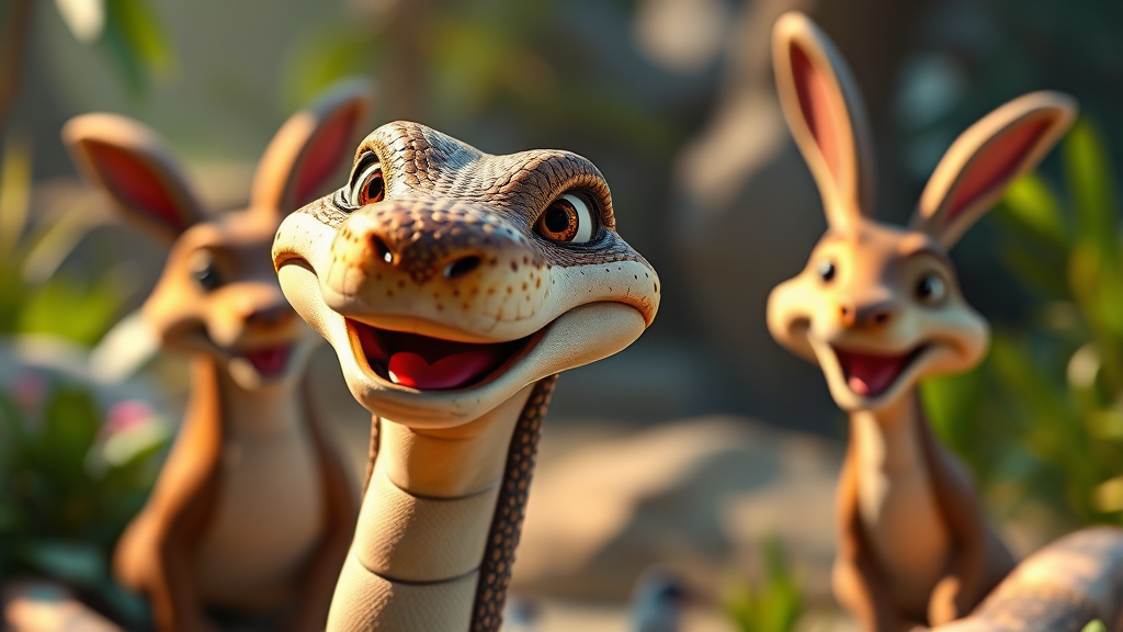 ‘게리’ 캐릭터 디자인 및 배경 (realistic 스타일)