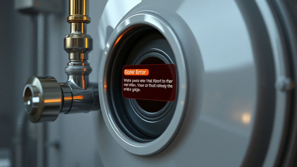 에러코드 발생 시 대처 요령 (realistic 스타일)