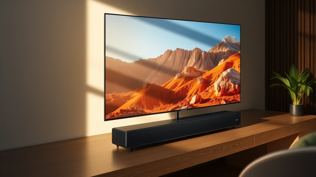 삼성 사운드바, 글로벌 판매 1위의 의미 (realistic 스타일)