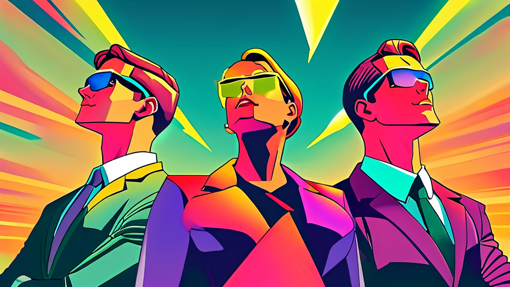 광전자 투자 전략 및 유의사항 (cartoon 스타일)