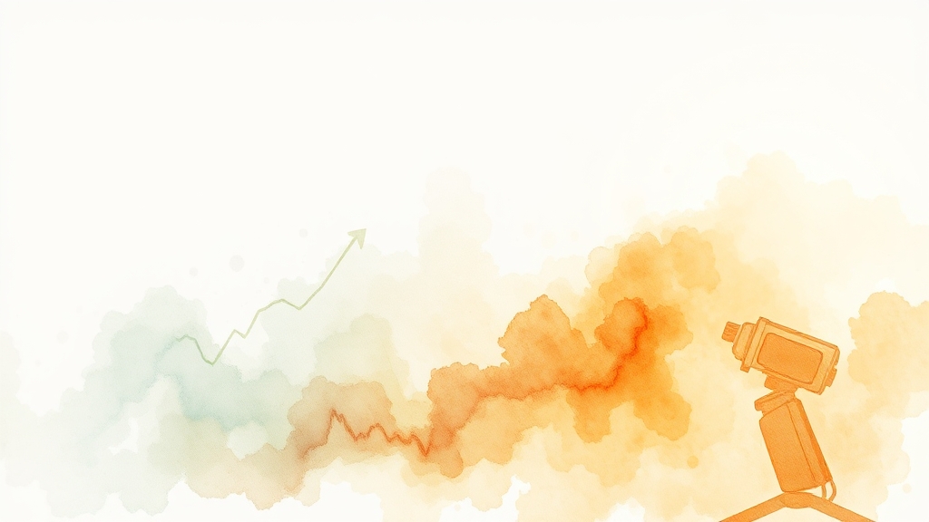 기술적 분석 및 투자 전략 (watercolor 스타일)