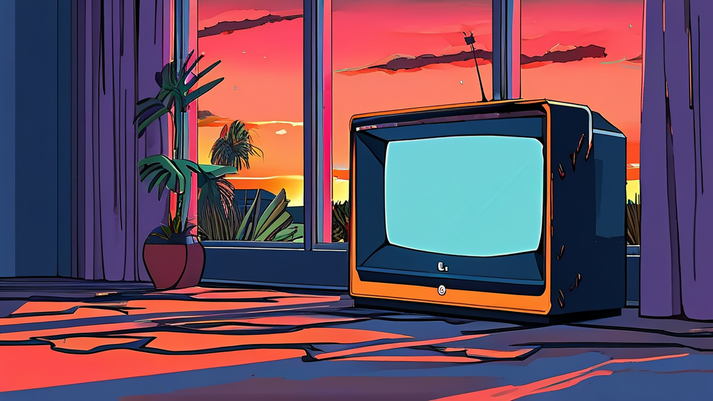 LG TV 화면 파손, 어떤 증상이 나타날까? (cartoon 스타일)