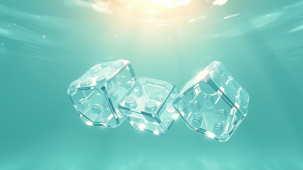 신소재의 특징 및 분해 과정 (illustration 스타일)