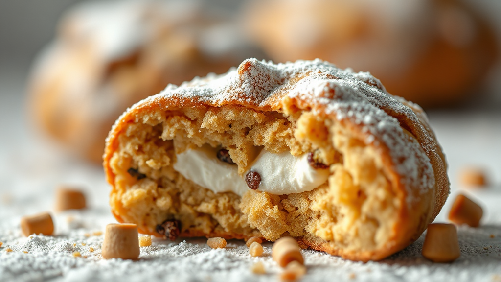 겉바속쫀: 몬트쿠키의 매력적인 식감 파헤치기 (realistic 스타일)