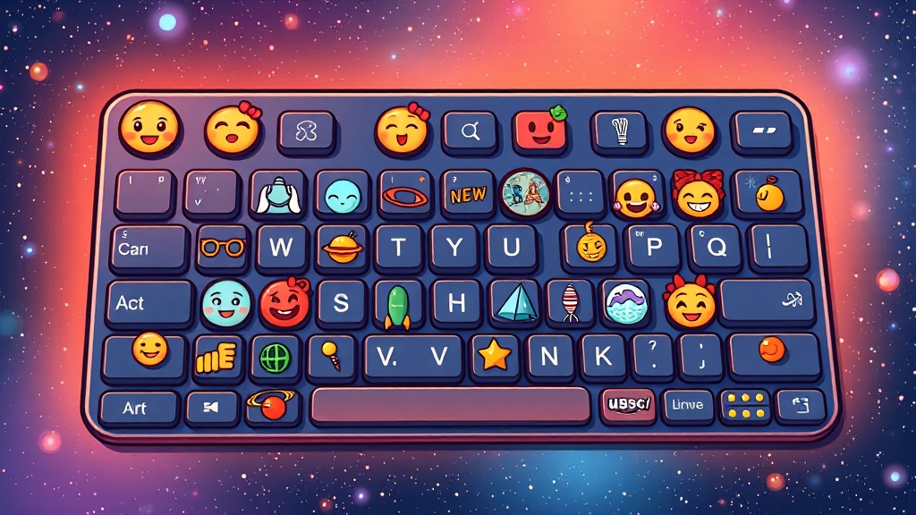 이모티콘 툴바 사용자화 (cartoon 스타일)