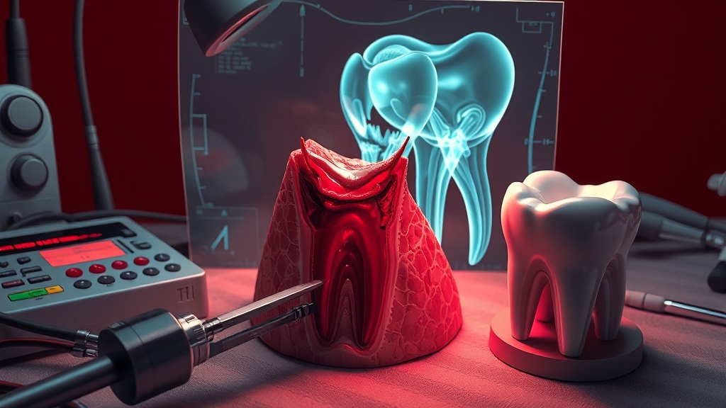 심각한 경우, 수술적 치료 옵션 (illustration 스타일)