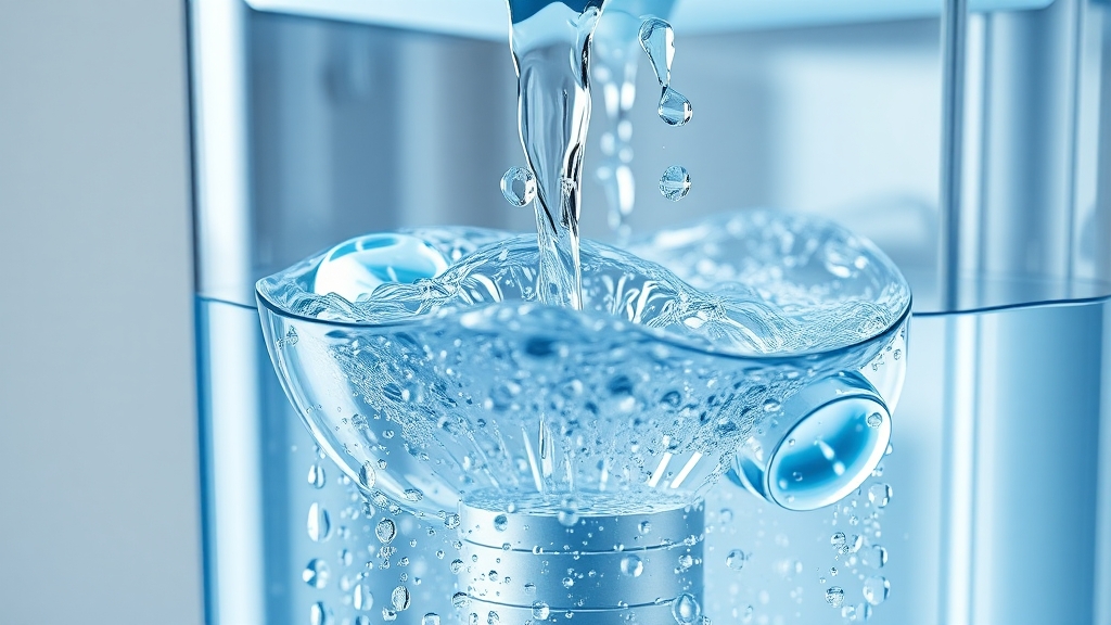 정수기 필터, 어떻게 관리해야 할까요? (realistic 스타일)