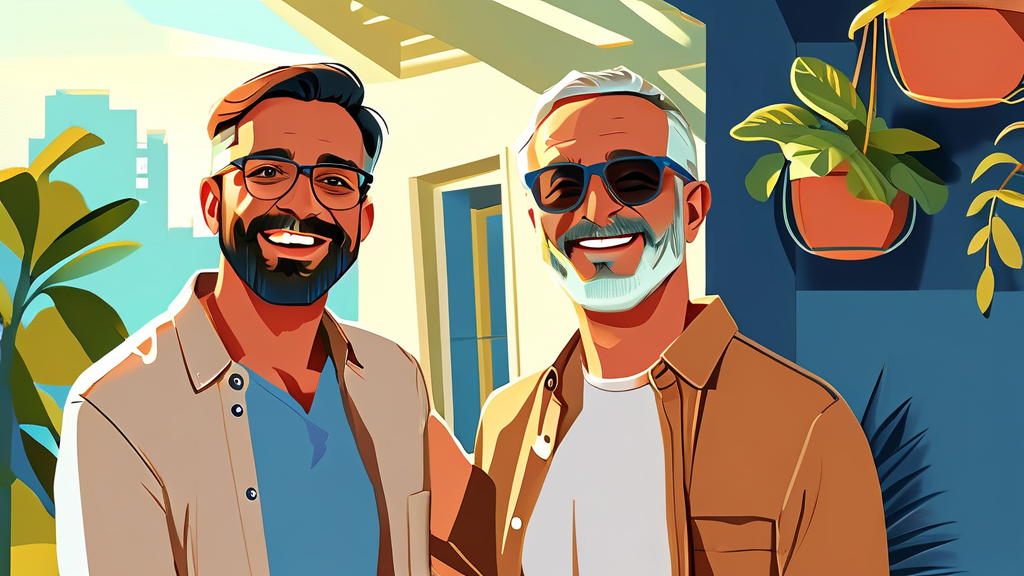 전립선 건강, 놓치기 쉬운 신호와 관리법 (illustration 스타일)