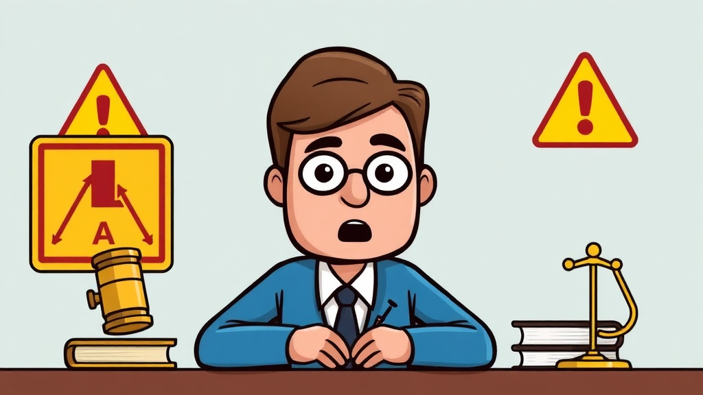 실업급여 부정수급 적발 시 처벌 및 환수 (cartoon 스타일)