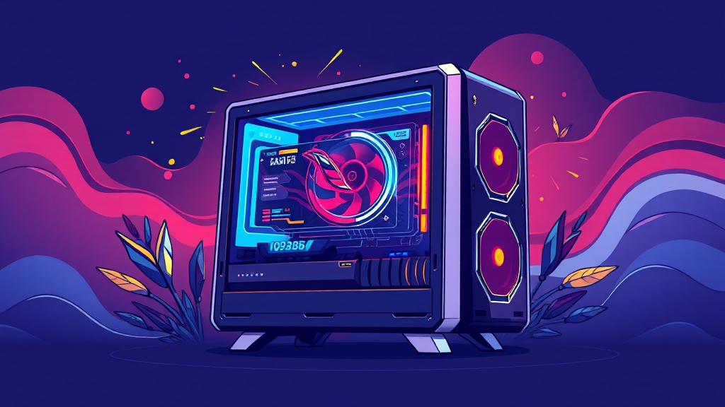 그래픽 카드 선택 가이드 (illustration 스타일)