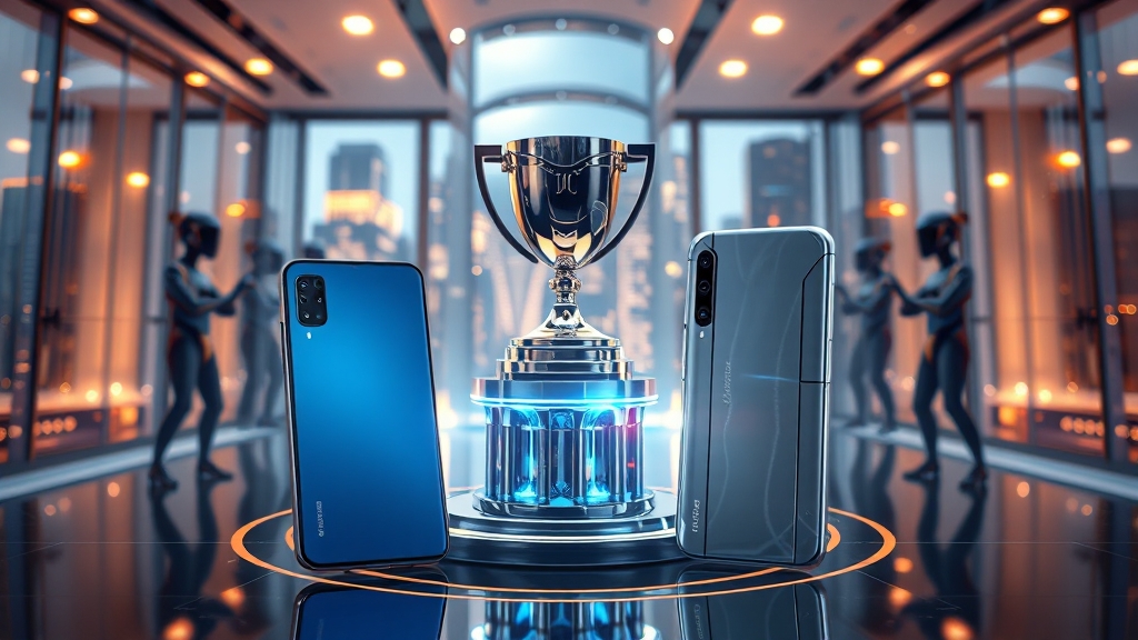 S25 FE: 경쟁 모델 비교 (realistic 스타일)