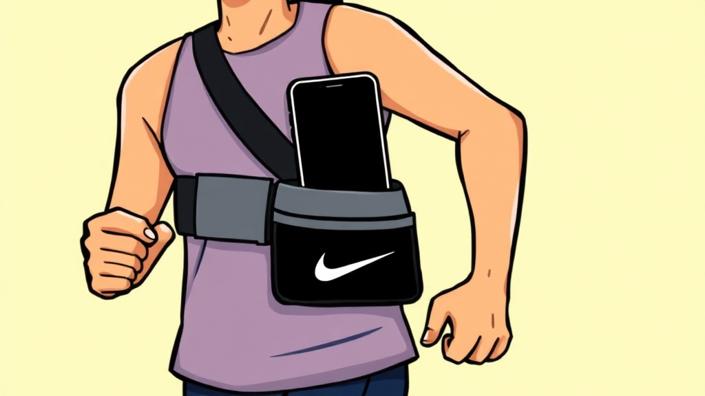 나이키 러닝벨트, 이런 분들께 추천합니다! (cartoon 스타일)