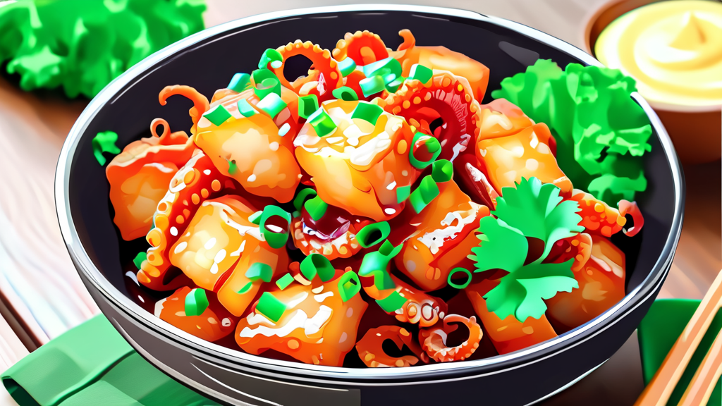 진미채볶음 맛있게 만드는 꿀팁과 활용법 (illustration 스타일)