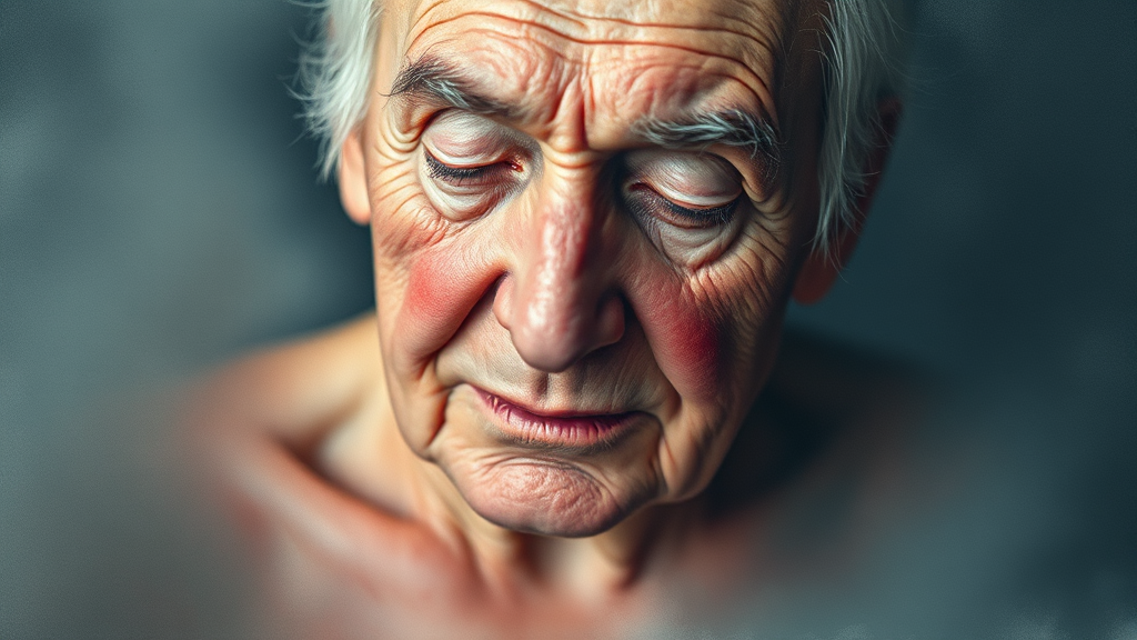 대상포진, 왜 무서울까요? (watercolor 스타일)