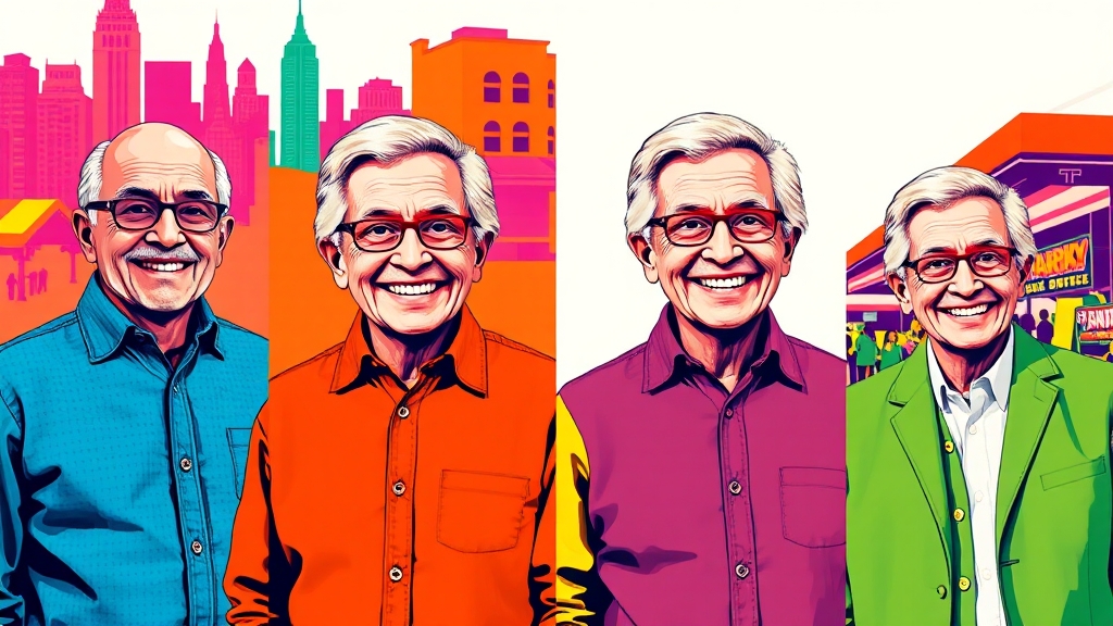 어떤 일자리가 있을까요? (popart 스타일)