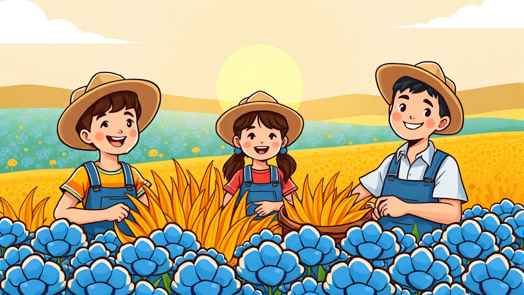 귀농귀촌 지원 조건 (cartoon 스타일)