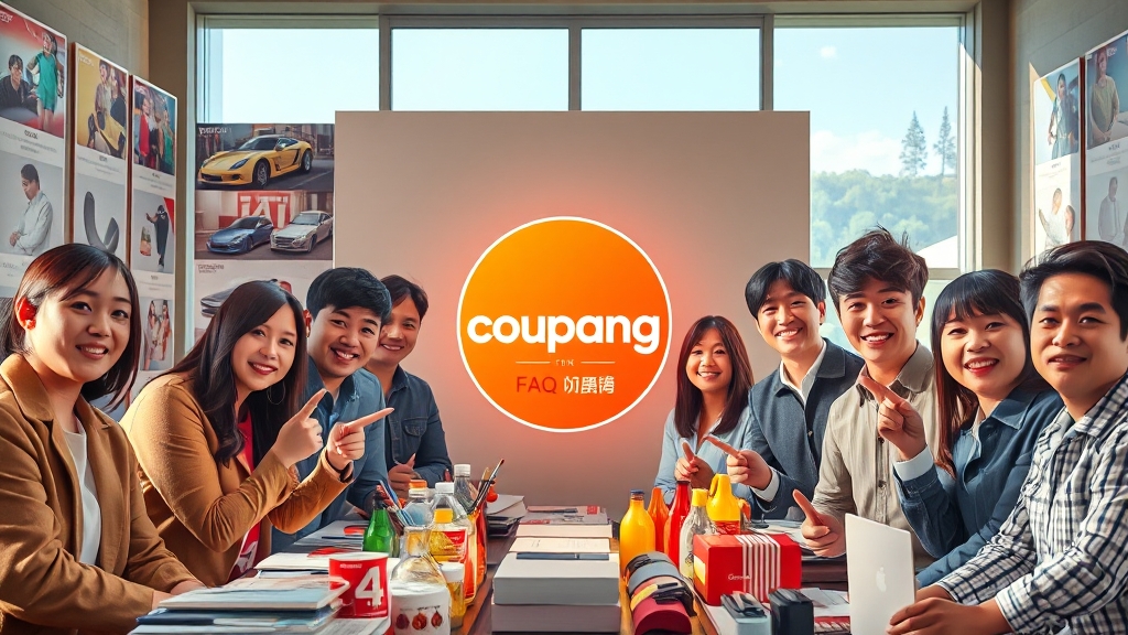 쿠팡 체험단, 궁금증 해결! (FAQ) (realistic 스타일)