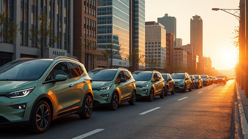 국내 기업들의 EV100 참여 현황과 미래 전망 (realistic 스타일)