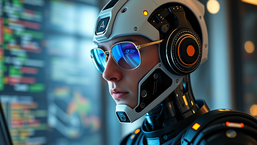 AI 코딩 시대, 개발자 생존 전략 (realistic 스타일)