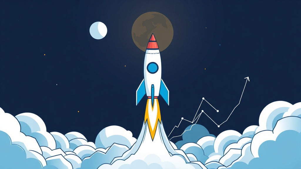 미래 전망 및 투자 전략 (illustration 스타일)