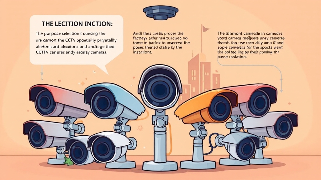 CCTV 시스템, 어떻게 골라야 할까요? (cartoon 스타일)