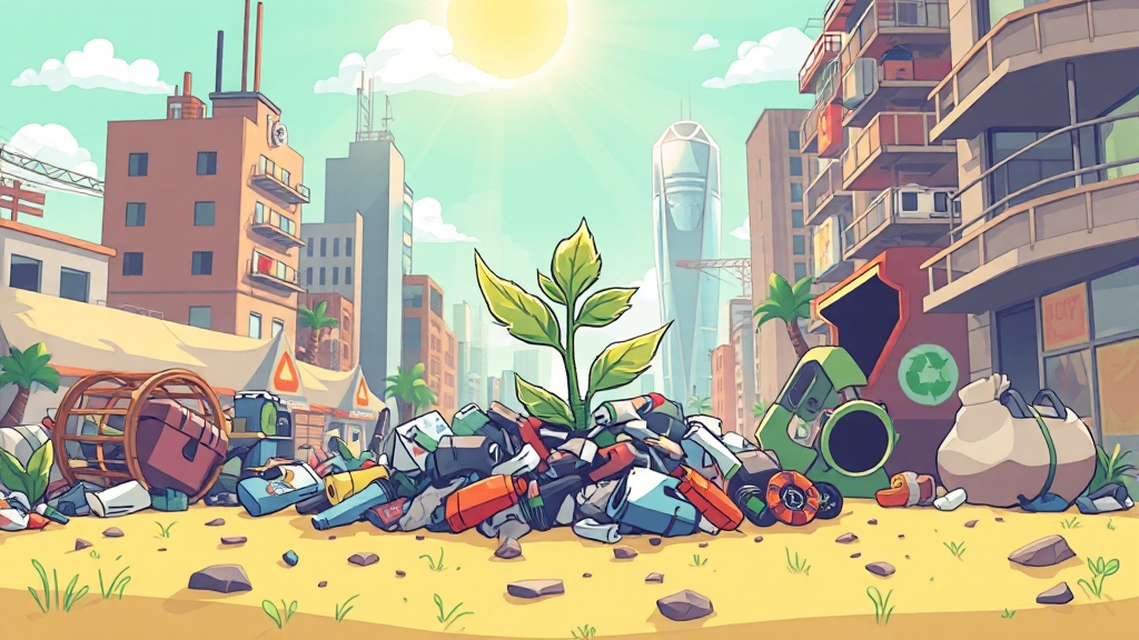 분리배출, 왜 해야 할까? (illustration 스타일)