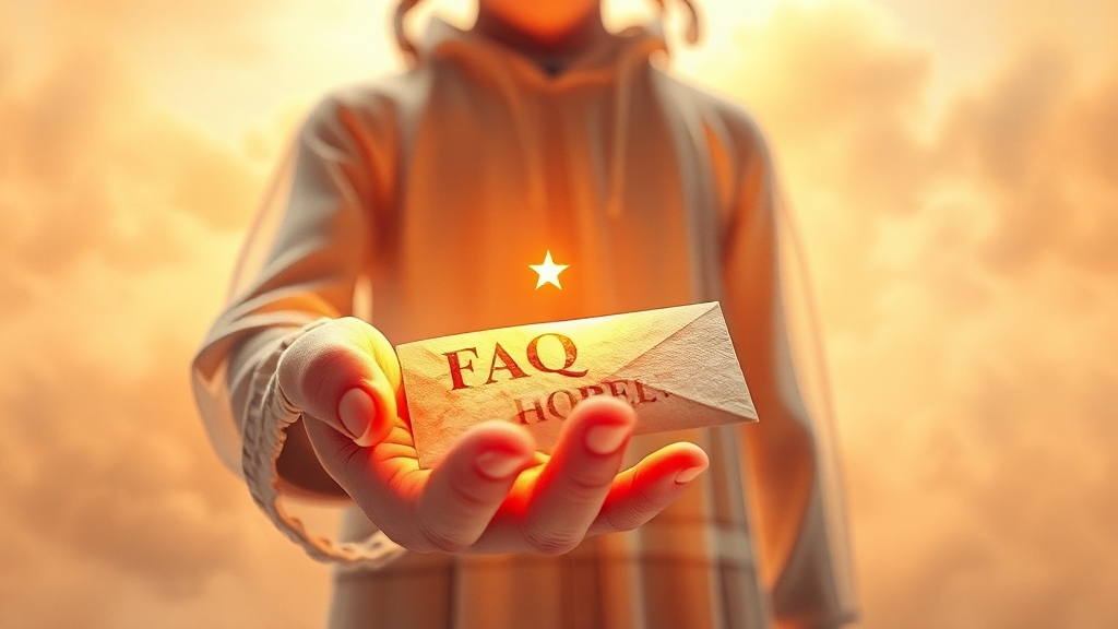 궁금증 해결 (FAQ) (watercolor 스타일)