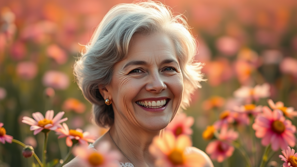 갱년기, 새로운 시작을 위한 준비! (realistic 스타일)