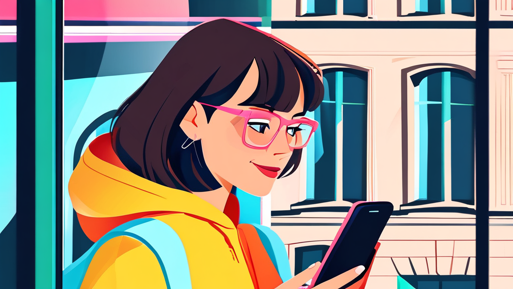 모바일 전입 신고, 장점과 단점 분석 (illustration 스타일)