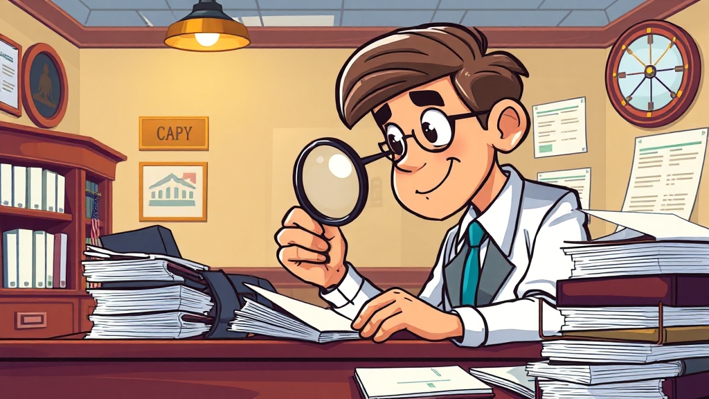 사건번호, 오프라인 조회 방법 (cartoon 스타일)