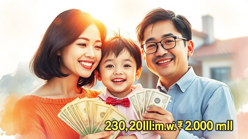 소득 & 재산 조건 (watercolor 스타일)