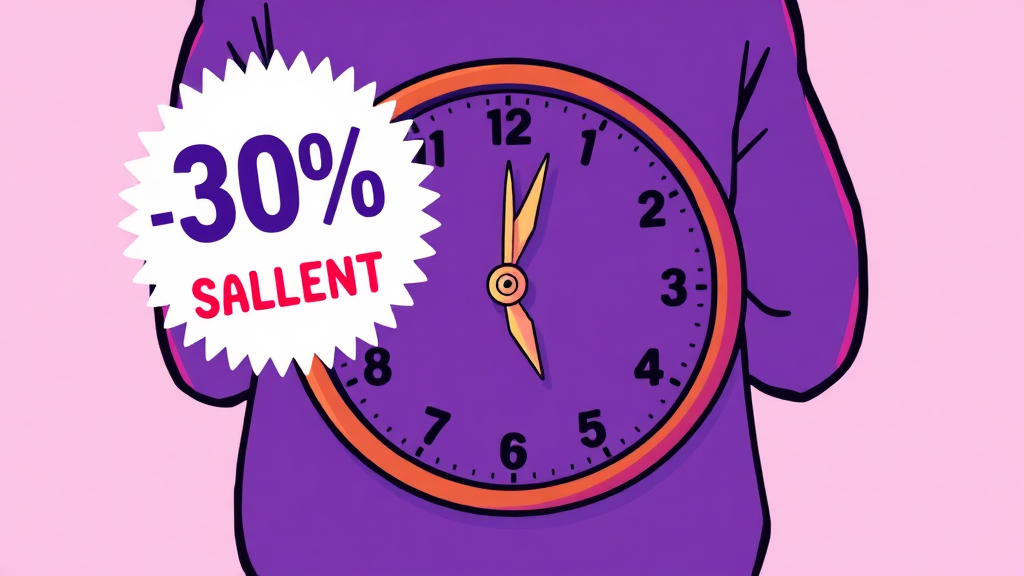 조기수령 시 감액률 및 불이익 (cartoon 스타일)