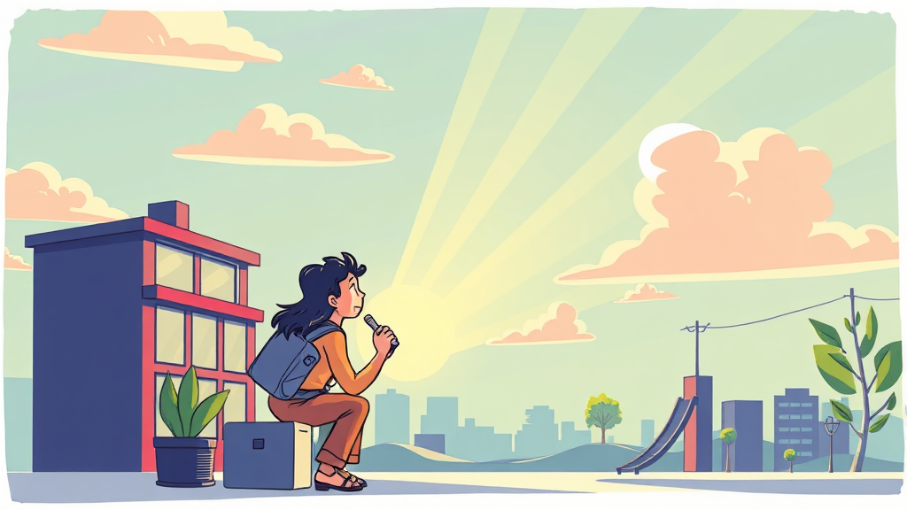 수급 조건 및 자격 요건 (cartoon 스타일)