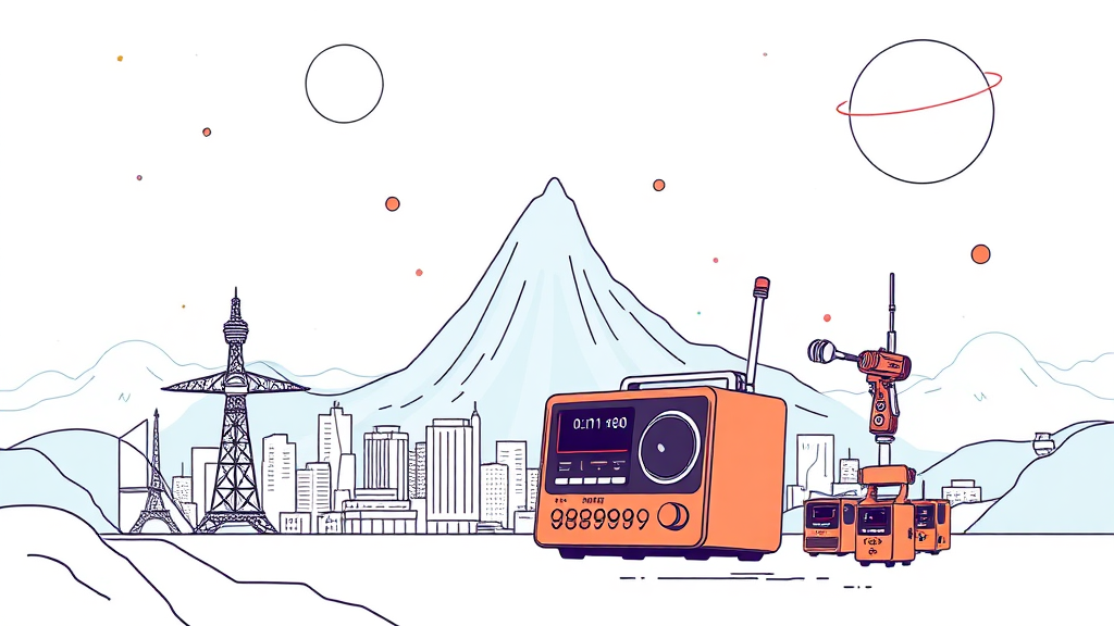 KBS 라디오 콩이란? (illustration 스타일)