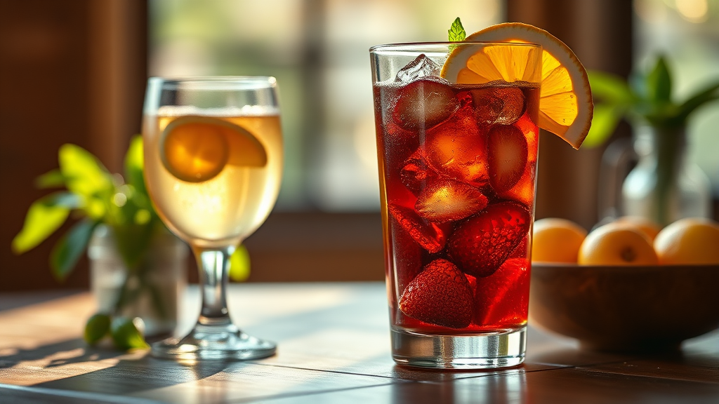 숙취해소제, 언제 먹어야 할까? (realistic 스타일)