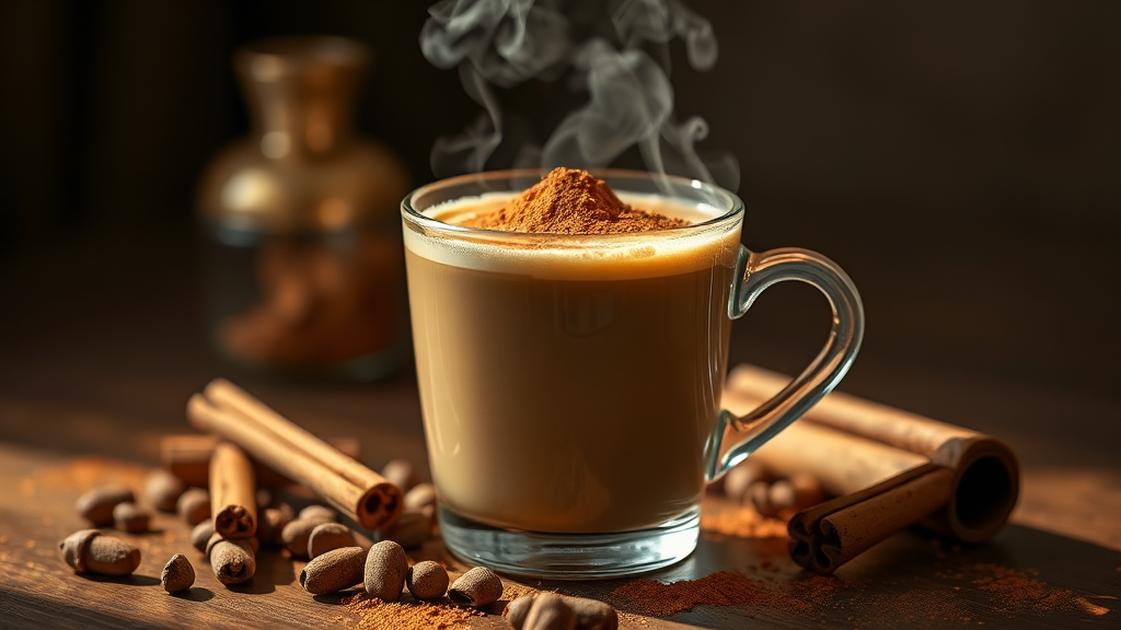 커피믹스 꿀팁 레시피 대방출 (realistic 스타일)