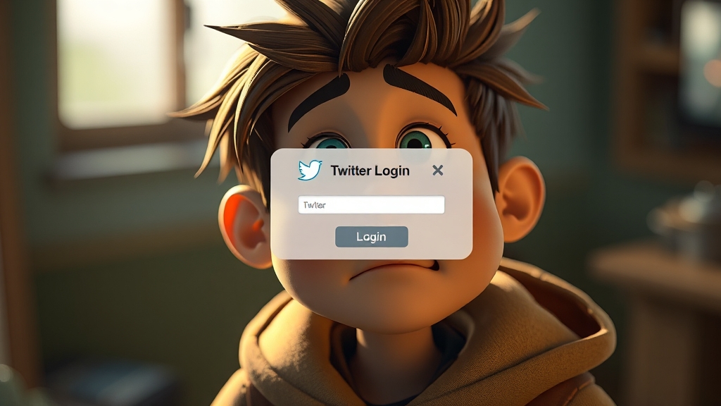 X(트위터) 로그인 문제 해결 (realistic 스타일)