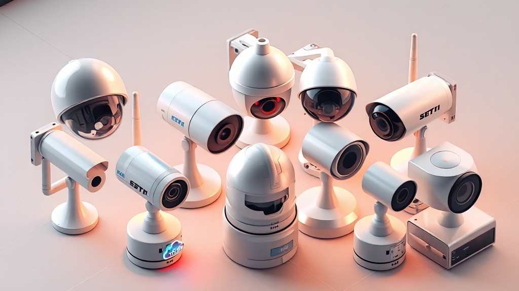 CCTV 종류별 특징과 선택 팁 (realistic 스타일)