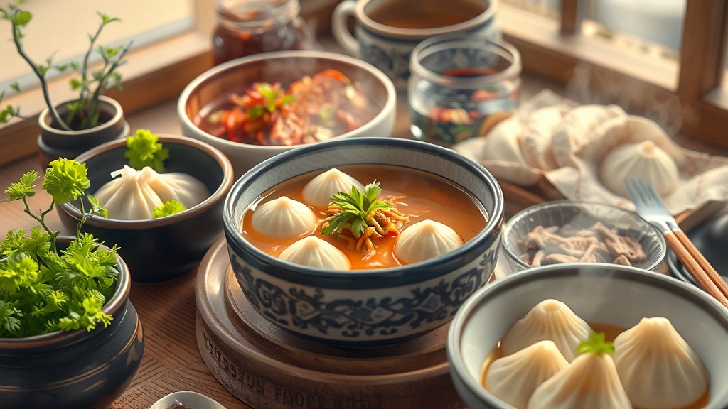 의림지 주변 맛집 (realistic 스타일)